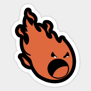 Fireball Mana Sticker